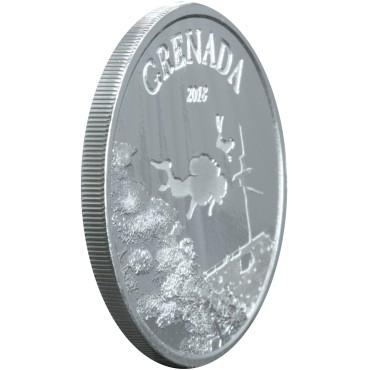 Срібна монета 1oz Гренада 2 долари 2018 Східні Кариби