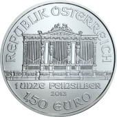 Срібна монета 1oz Віденська Філармонія 1,5 євро 2013 Австрія