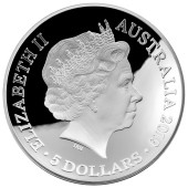Срібна монета 1oz 1626 Нова Карта Світу 5 доларів 2019 Австралія