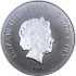 Срібна монета 1oz Зелений Дракон 2 долара 2019 Ніуе