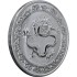 Срібна монета 1oz Зелений Дракон 2 долара 2019 Ніуе