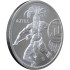 Серебряный раунд 1oz Ацтек серия "Воины Мира" США