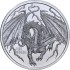 Срібний раунд 1oz Скандинавський Дракон (4/6) США