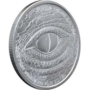 Срібний раунд 1oz Скандинавський Дракон (4/6) США