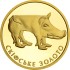Золотая монета 1/25oz Скифское Золото. Кабан 2 гривны 2009 Украина