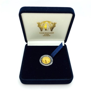 Золота монета 1/25oz Скіфське Золото. Кабан 2 гривні 2009 Україна