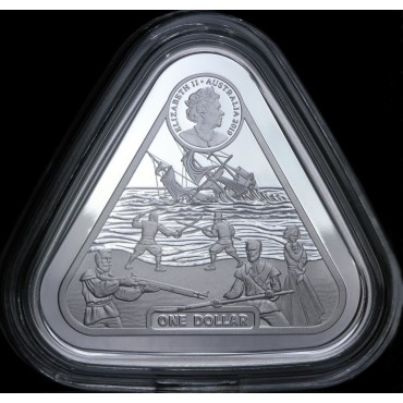 Срібна монета 1oz Батавія 1 долар 2019 Австралія