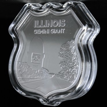 Серебряный раунд 1oz Иллиноис серия "Роут 66" США