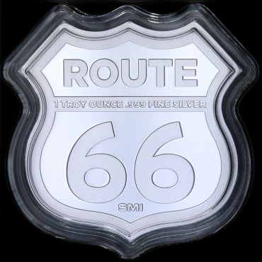 Срібний раунд 1oz Міссурі серія "Роут 66" США