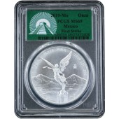 Серебряная монета 1oz Либертад 2019 Мексика