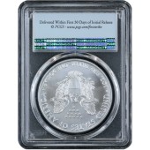 Серебряная монета 1oz Американский Орел 1 доллар 2019 США