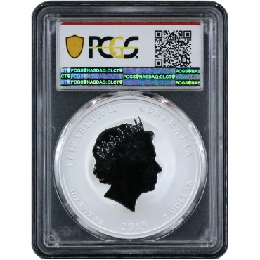 Срібна монета 1oz Рік Свині 1 долар 2019 Австралія