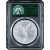 Серебряная монета 1oz Либертад 2018 Мексика