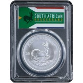 Срібна монета 1oz Крюгерранд 1 ранд 2019 Південна Африка