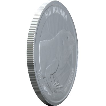 Серебряная монета 1oz Игуана 1 доллар 2015 Фиджи