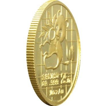 Золота монета 1/4oz Китайська Панда 25 юань 1989 Китай