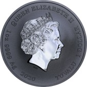 Серебряная монета 1oz Веном 1 доллар 2020 Тувалу