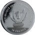 Серебряная монета 1oz Волк (Canis Lupus) 20 франков Конго 2019