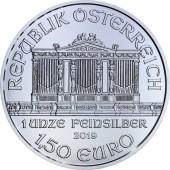 Срібна монета 1oz Віденська Філармонія 1,5 євро 2019 Австрія