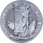 Срібна монета 1oz Британія 2 англійських фунта 2020 Великобританія