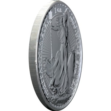 Серебряная монета 1oz Британия 2 английских фунта 2020 Великобритания