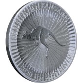 Серебряная монета 1oz Волк (Canis Lupus) 20 франков Конго 2019