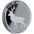 Серебряная монета 1oz Ирландский Олень серия "Кельтские животные" 500 франков КФА 2019 Чад