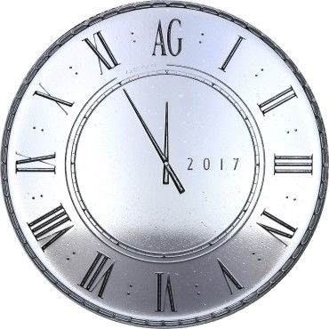 Срібний раунд 1oz Хронос 2017 США