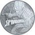 Серебряная монета 1oz Человек Паук 1 доллар 2017 Тувалу