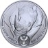 Срібна монета 1oz Носоріг 5 ранд 2020 Південна Африка