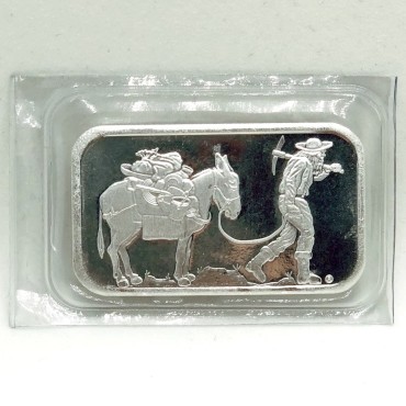 Срібний раунд 1oz Золотошукач США