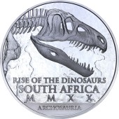 Серебряная монета 1oz Целофиз 25 ранд 2020 Южная Африка