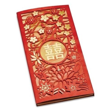 Серебряная монета 1oz Китайская Свадьба 1 доллар 2019 Тувалу (цветная)