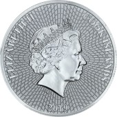 Срібна монета 1oz Морська Зірка 1 долар 2019 Острови Кука