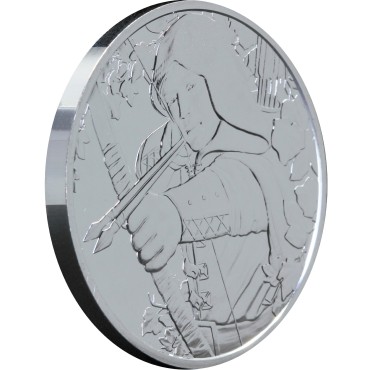 Серебряная монета 1oz Робин Гуд 1,5 евро 2019 Австрия