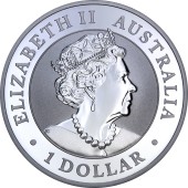 Серебряная монета 1oz Коала 1 доллар 2020 Австралия