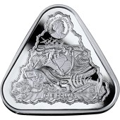 Серебряная монета 1oz Кораблекрушение "Вергюлде Драк" 1 доллар 2020 Австралия
