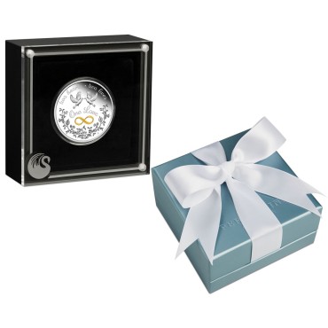 Срібна монета 1oz Єдине Кохання 1 долар 2020 Австралія