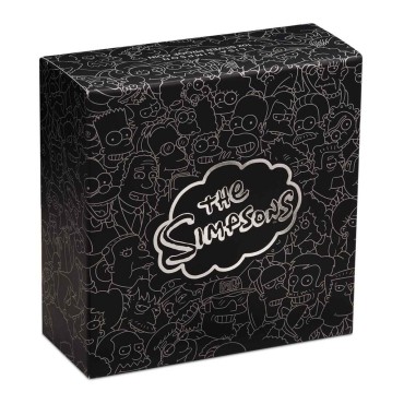 Серебряная монета 1oz Лиза Симпсон (серия "Симпсоны") 1 доллар 2019 Тувалу (цветная)