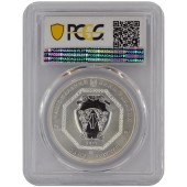Серебряная монета 1oz Архистратиг Михаил 1 гривна 2011 Украина (PCGS MS67)