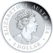 Серебряная монета 1oz Клинохвостый Орел 1 доллар 2020 Австралия
