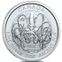 Срібна монета 2oz Кракен 10 доларів 2020 Канада