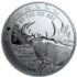 Серебряная монета 1oz Гигантский Олень "Megaloceros" 5 седи 2019 Гана