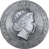 Срібна монета 1oz Рикаючий Лев 2 долара 2020 Ніуе