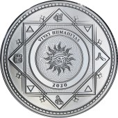 Серебряная монета 1oz Да Здравствует Человечество "Vivat Humanitas" 5 долларов 2020 Токелау