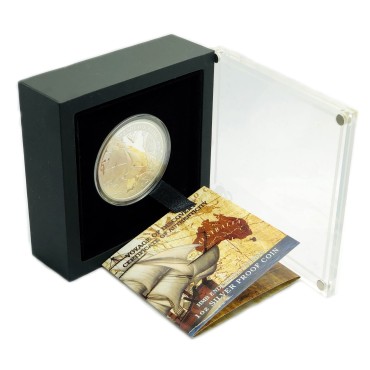 Срібна монета 1oz Індевор 1770-2020 1 долар 2020 Австралія