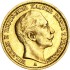 Золотая монета Вильгельм II 20 марок 1906 Пруссия Германская Империя