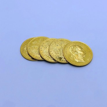 Золотая монета 1 Дукат 1915 Австрия (пруф)