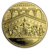 Серебряная монета 1oz Победитель получает всё 1000 франков 2020 Камерун (позолота)
