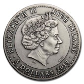 Серебряная монета 2oz Якорь 5 долларов 2019 Ниуэ